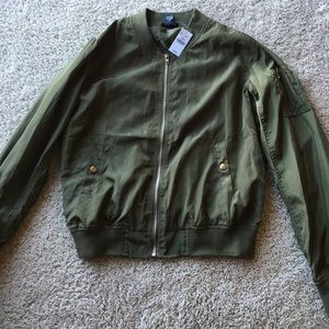(L) Wet seal bomber jacket